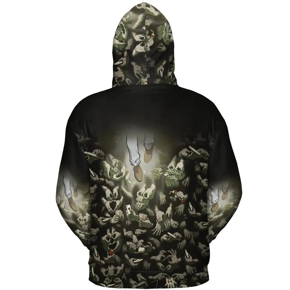 Funny Helping Hands Labyrinth All-over Print Hoodie - 4