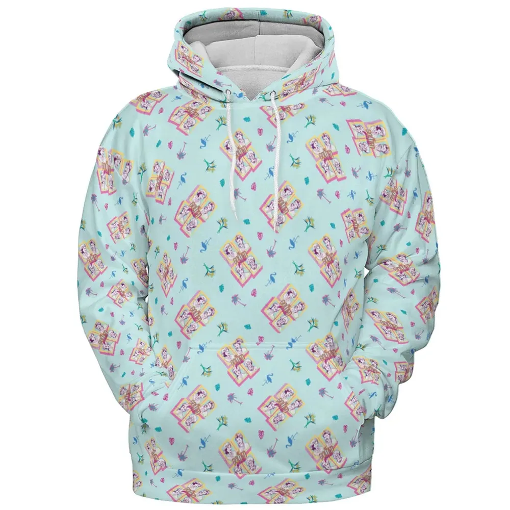Golden Girls Patterned All-over Print Hoodie - 2