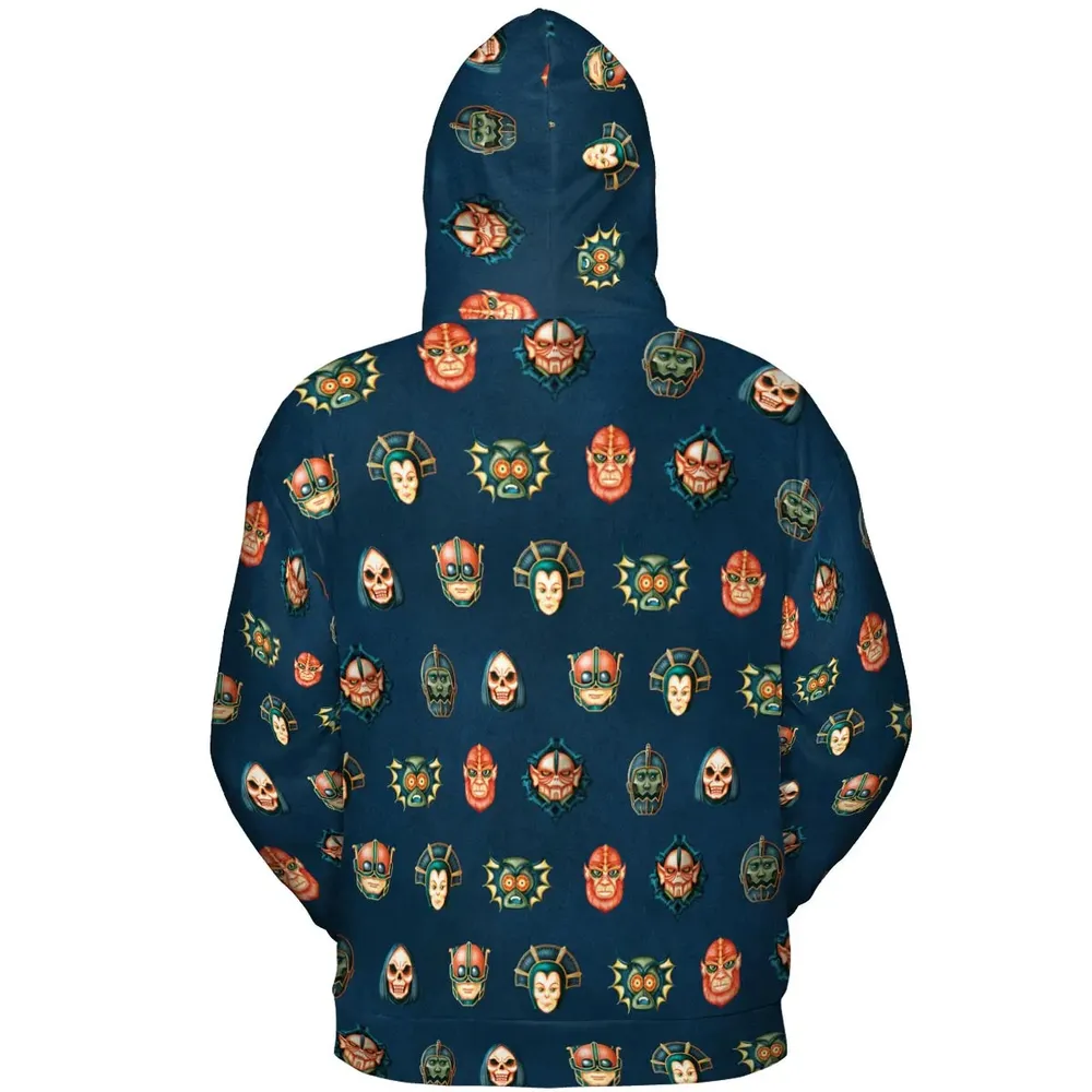 Villains He-man Masters Of The Universe All-over Print Hoodie - 4