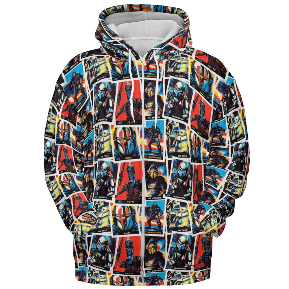 This Is The Way The Mando Pattern All-over Print Hoodie - 3