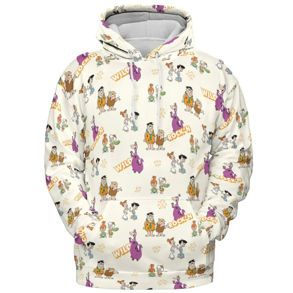Rock'n The Flintstones All-over Print Hoodie - 2