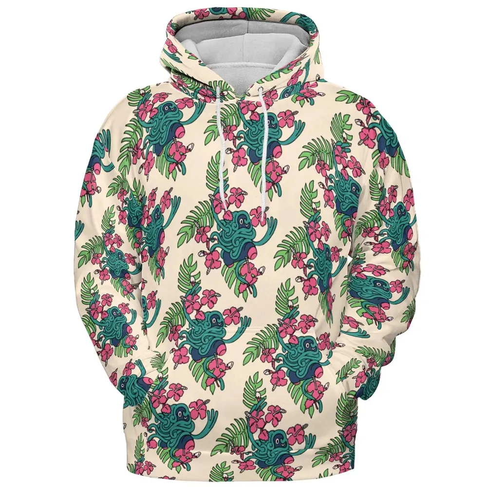 Tropical Tangrowth Pokemon All-over Print Hoodie - 2