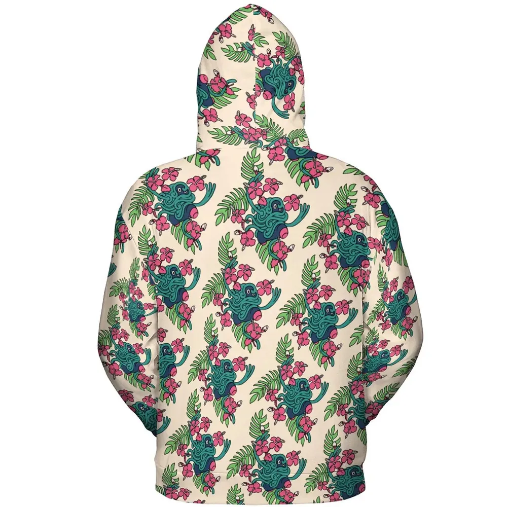 Tropical Tangrowth Pokemon All-over Print Hoodie - 4