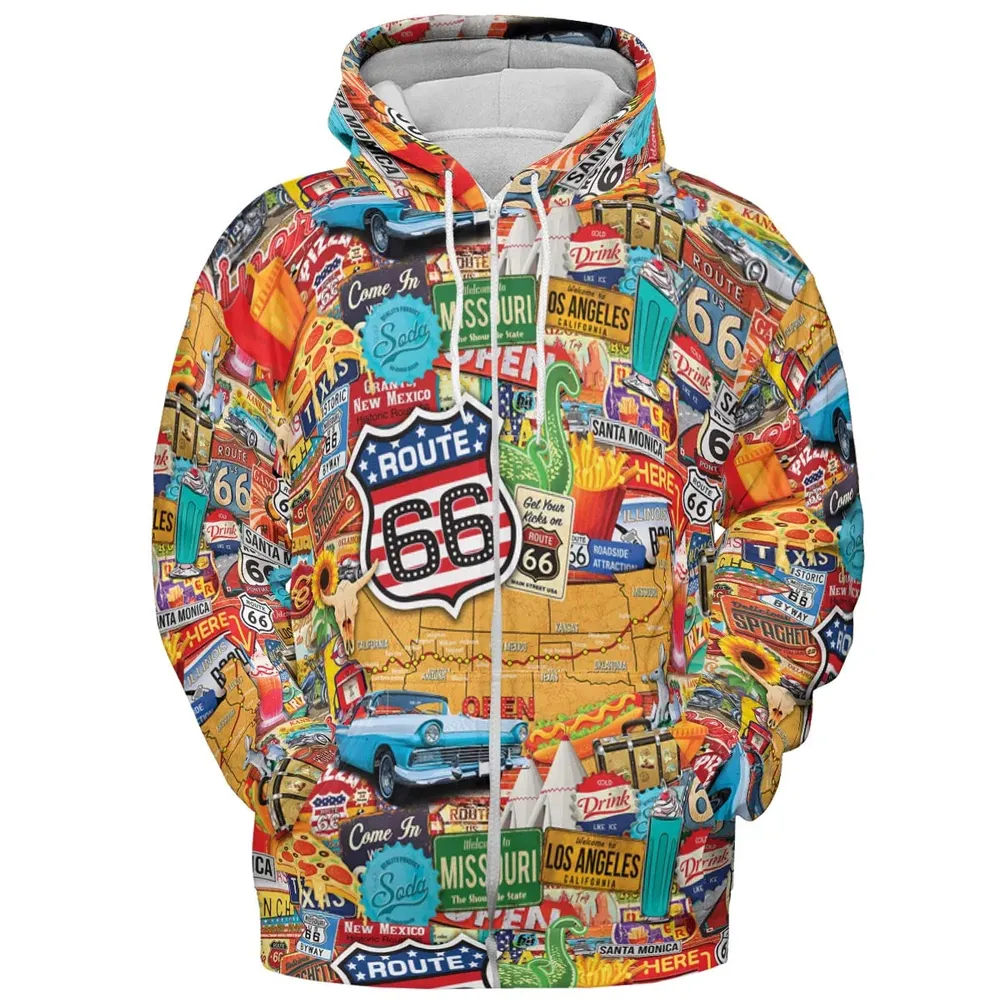 Main State of America All-over Print Hoodie - 3