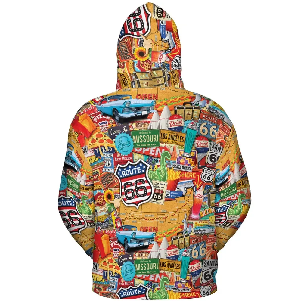 Main State of America All-over Print Hoodie - 4