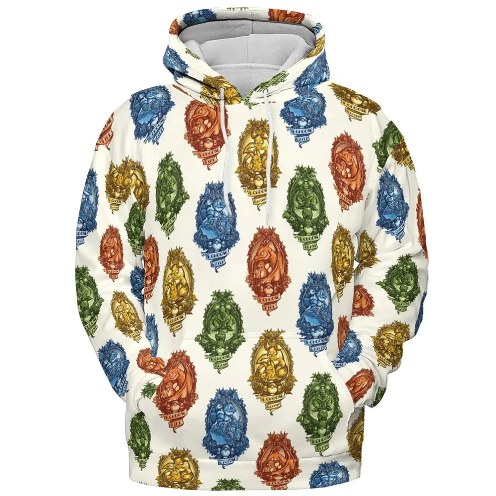 Water Grass Electric Fire I Choose Pattern All-over Print Hoodie - 2
