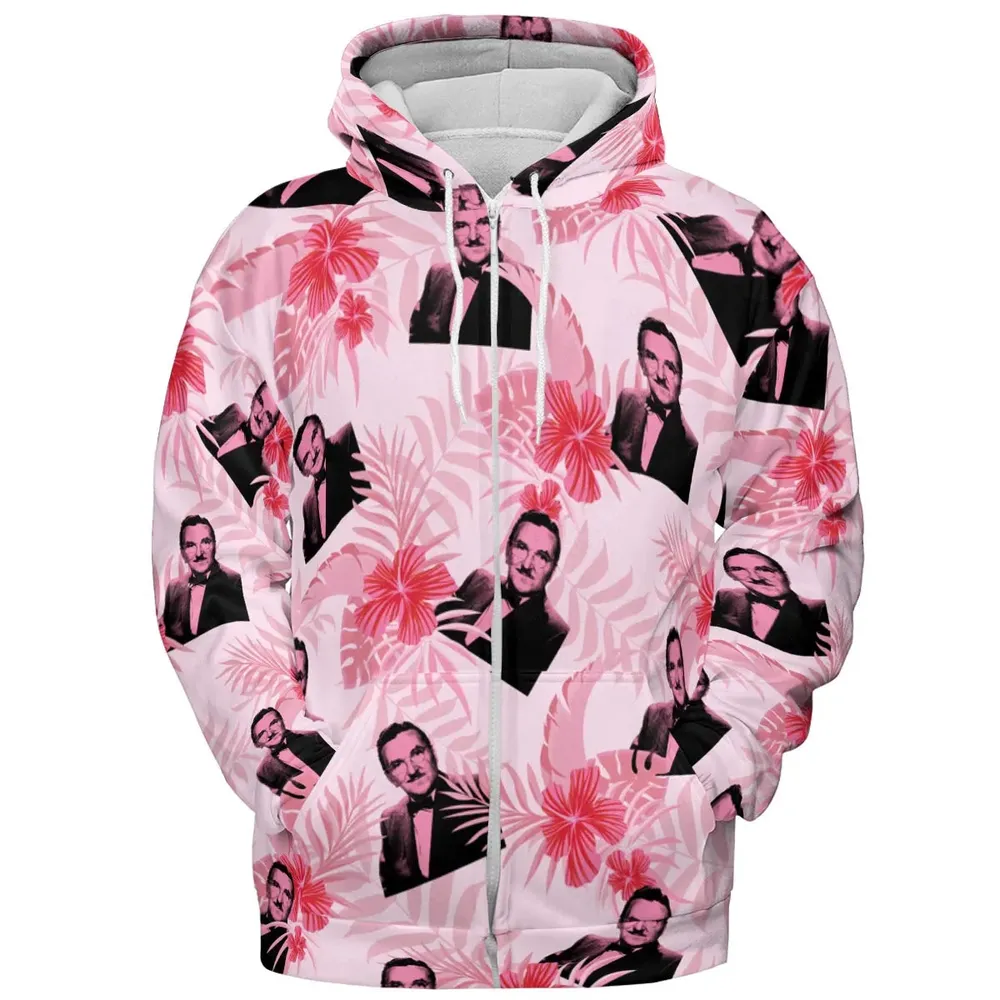 The Andy Griffith Show Pink Pattern All-over Print Hoodie - 3