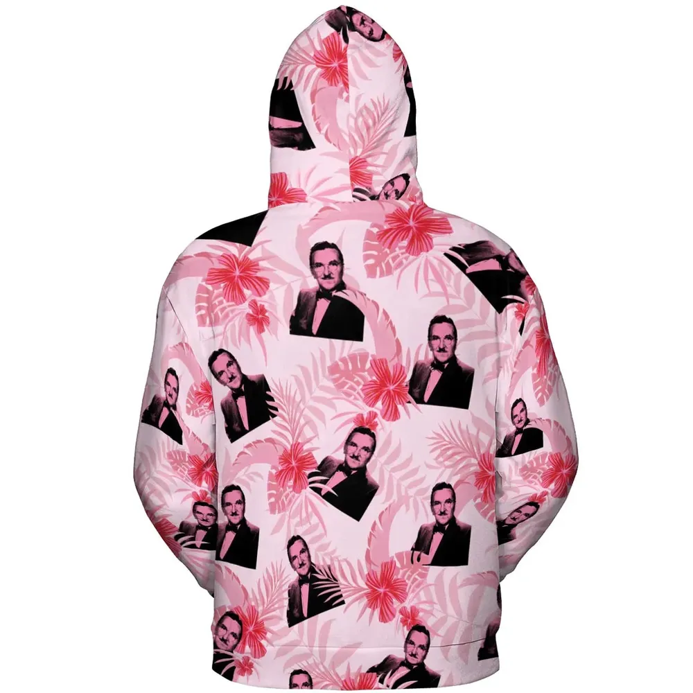 The Andy Griffith Show Pink Pattern All-over Print Hoodie - 4