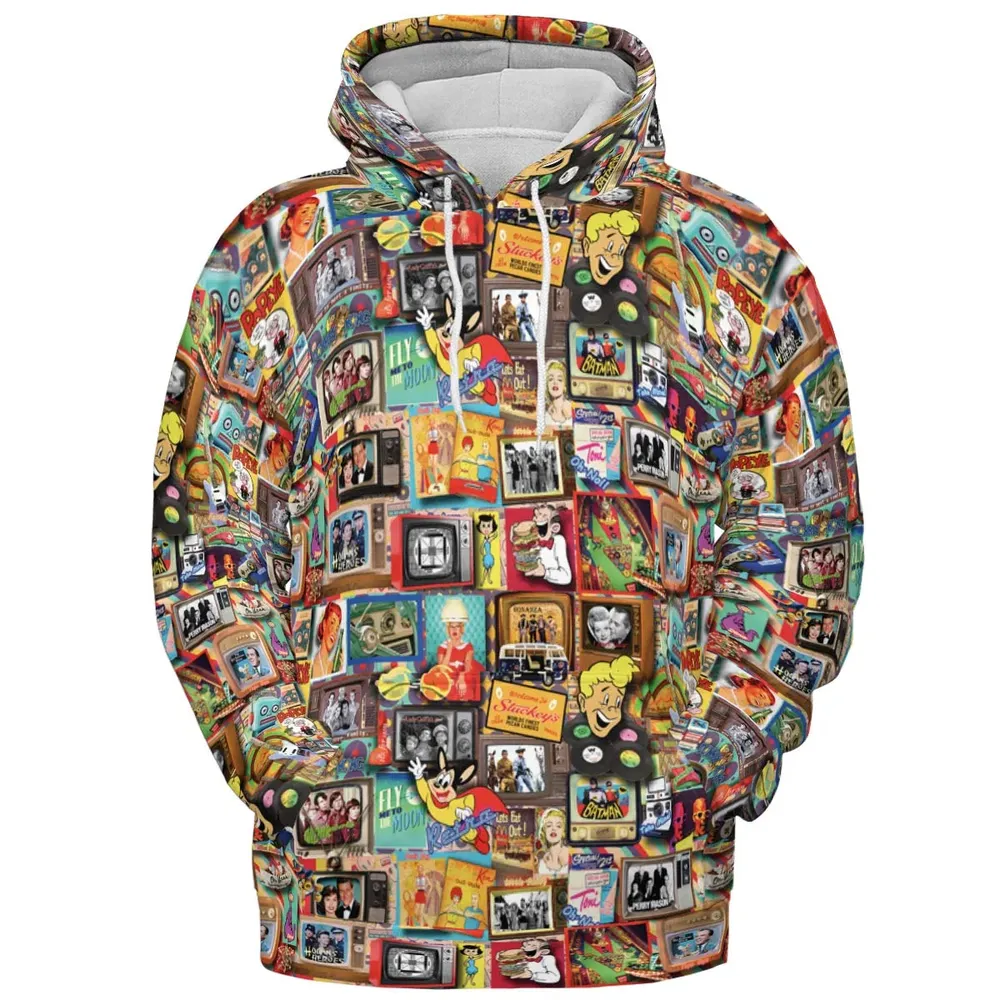 Memory Lane All-over Print Hoodie - 2