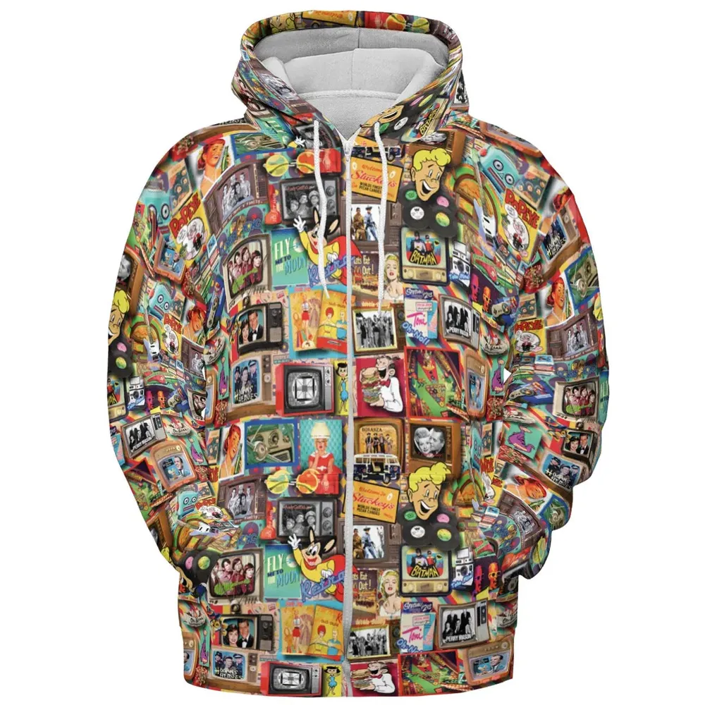 Memory Lane All-over Print Hoodie - 3