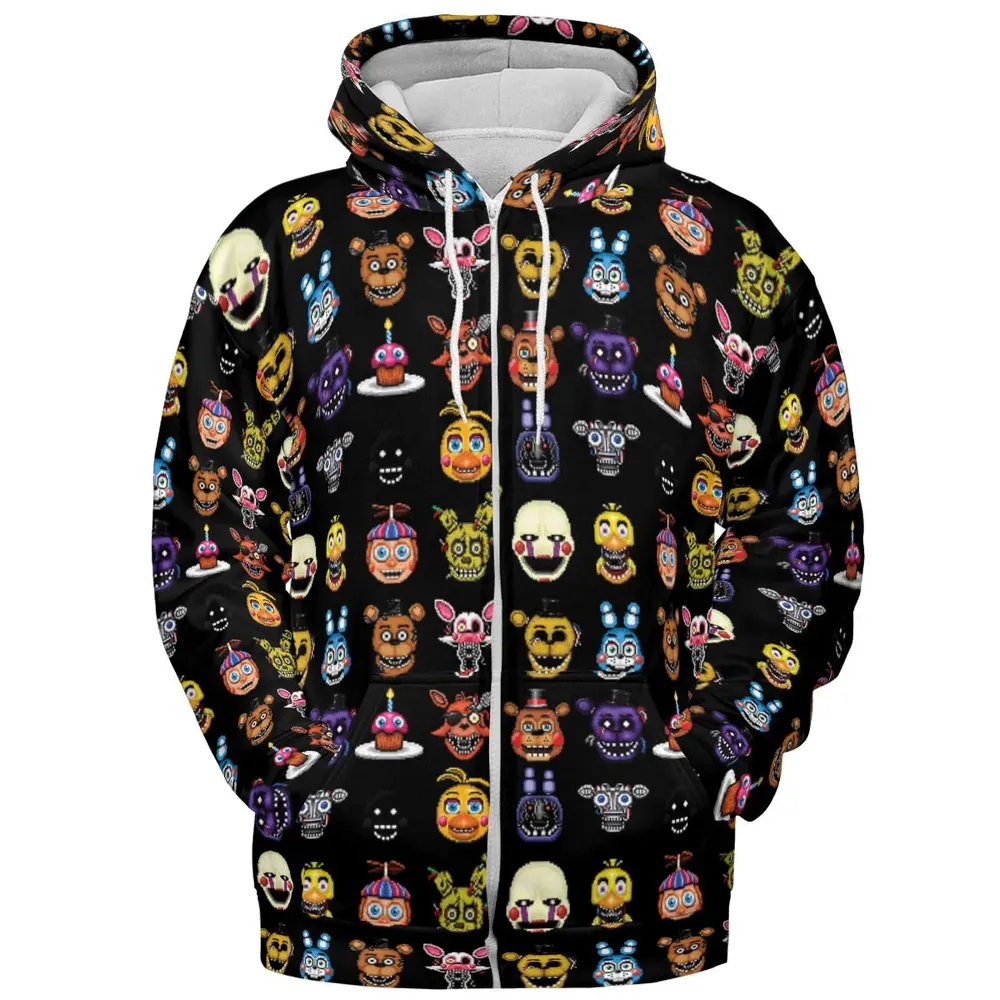 Five Nights At Freddys World All-over Print Hoodie - 3