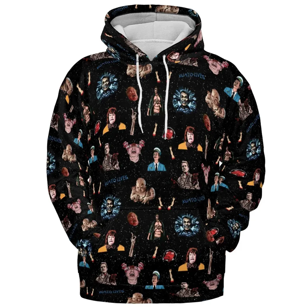 Total Recall Pattern All-over Print Hoodie - 2