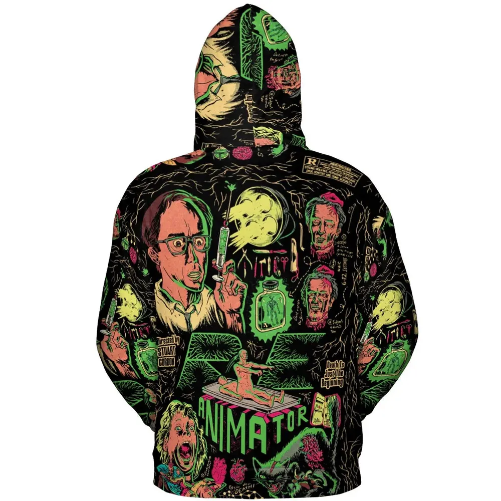 Herbert West–Reanimator All-over Print Hoodie - 4