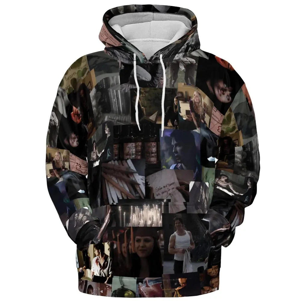 Memorable Vampire Moments The Vampire Diary All-over Print Hoodie - 2