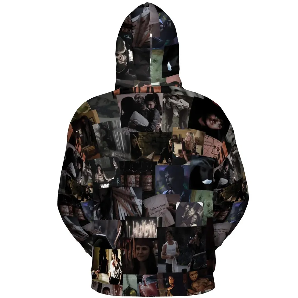 Memorable Vampire Moments The Vampire Diary All-over Print Hoodie - 4