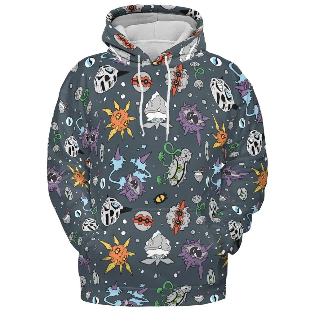Rock Type Pokemon All-over Print Hoodie - 2