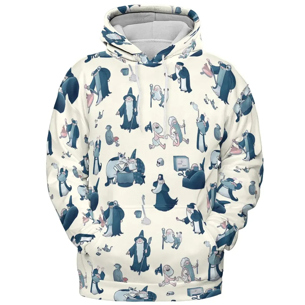 Shared Flat For Wizards All-over Print Hoodie - 2