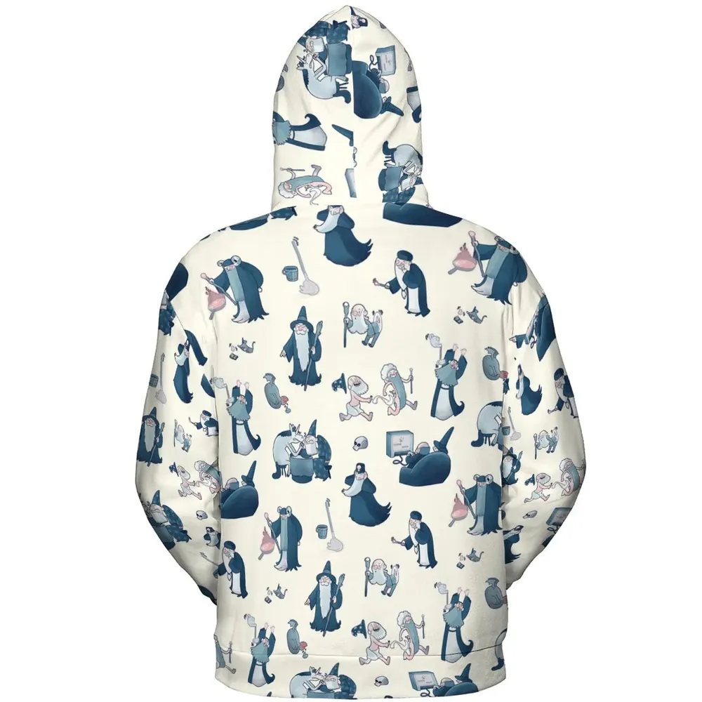 Shared Flat For Wizards All-over Print Hoodie - 4