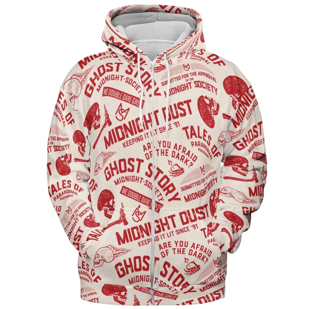 Midnight Dust Are You Afraid Of Dark All-over Print Hoodie - 3