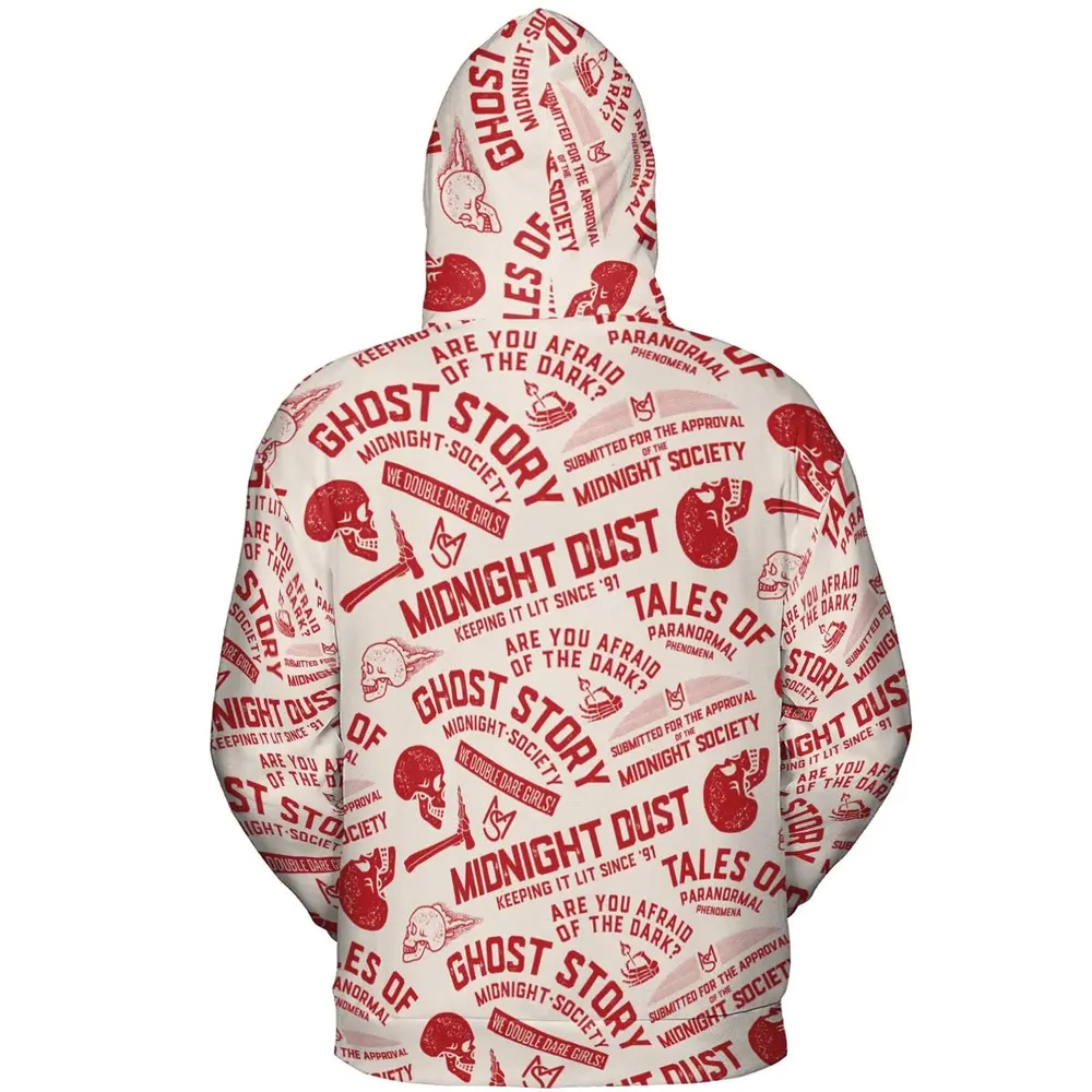 Midnight Dust Are You Afraid Of Dark All-over Print Hoodie - 4