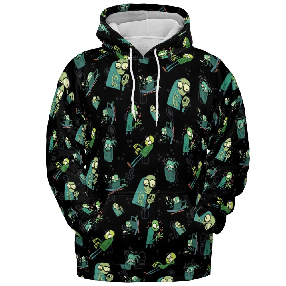 All-over Print Hoodie - ADFEJKFY -  - 2