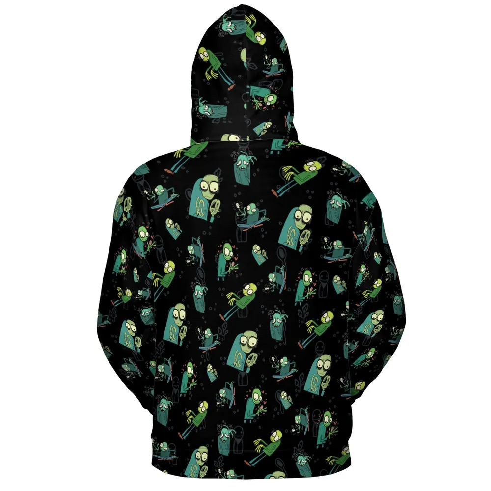 All-over Print Hoodie - ADFEJKFY -  - 4