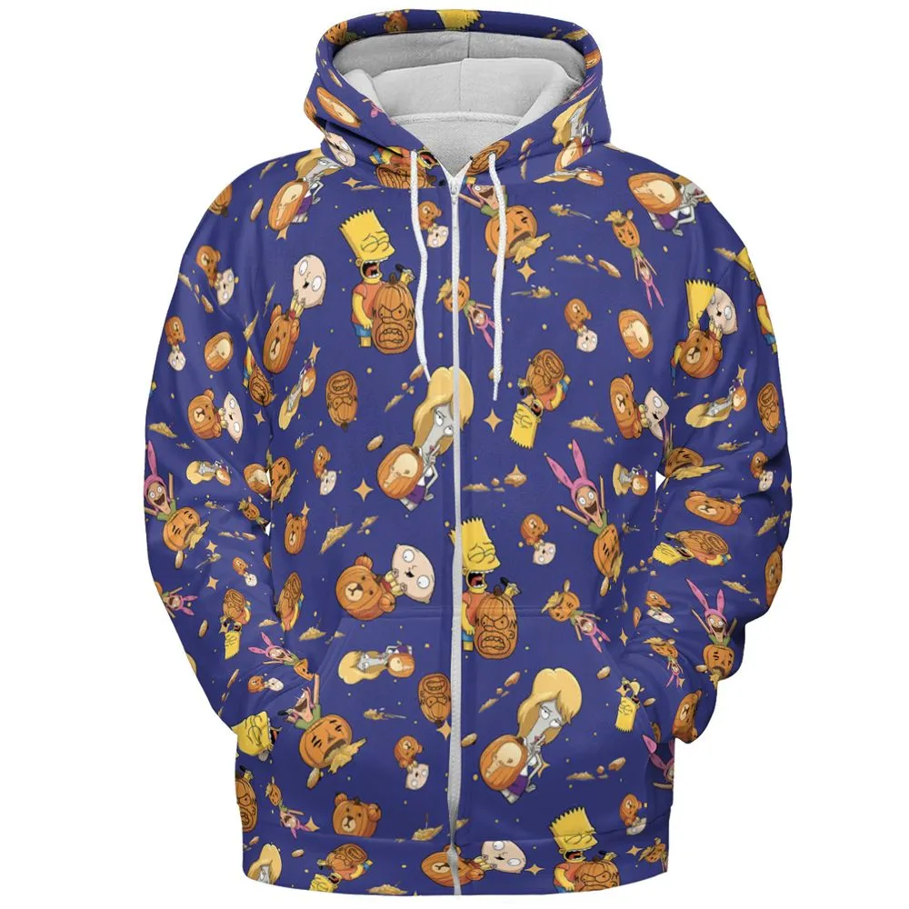 All-over Print Hoodie - AGSMRRZT -  - 3