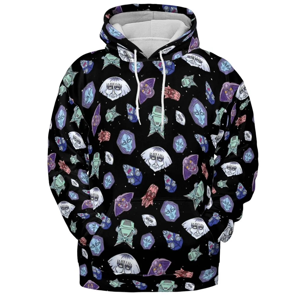 All-over Print Hoodie - 7M8HUFFW -  - 2
