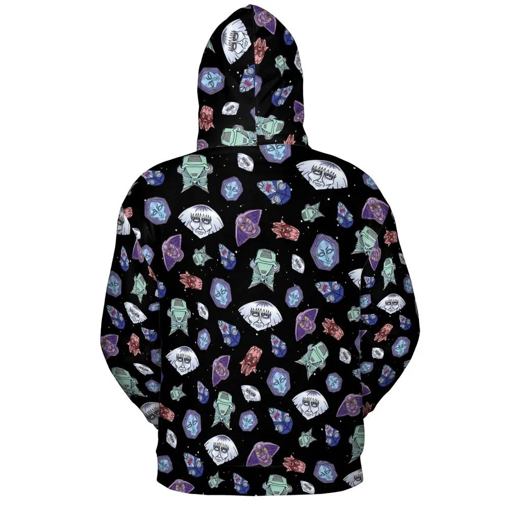 All-over Print Hoodie - 7M8HUFFW -  - 4