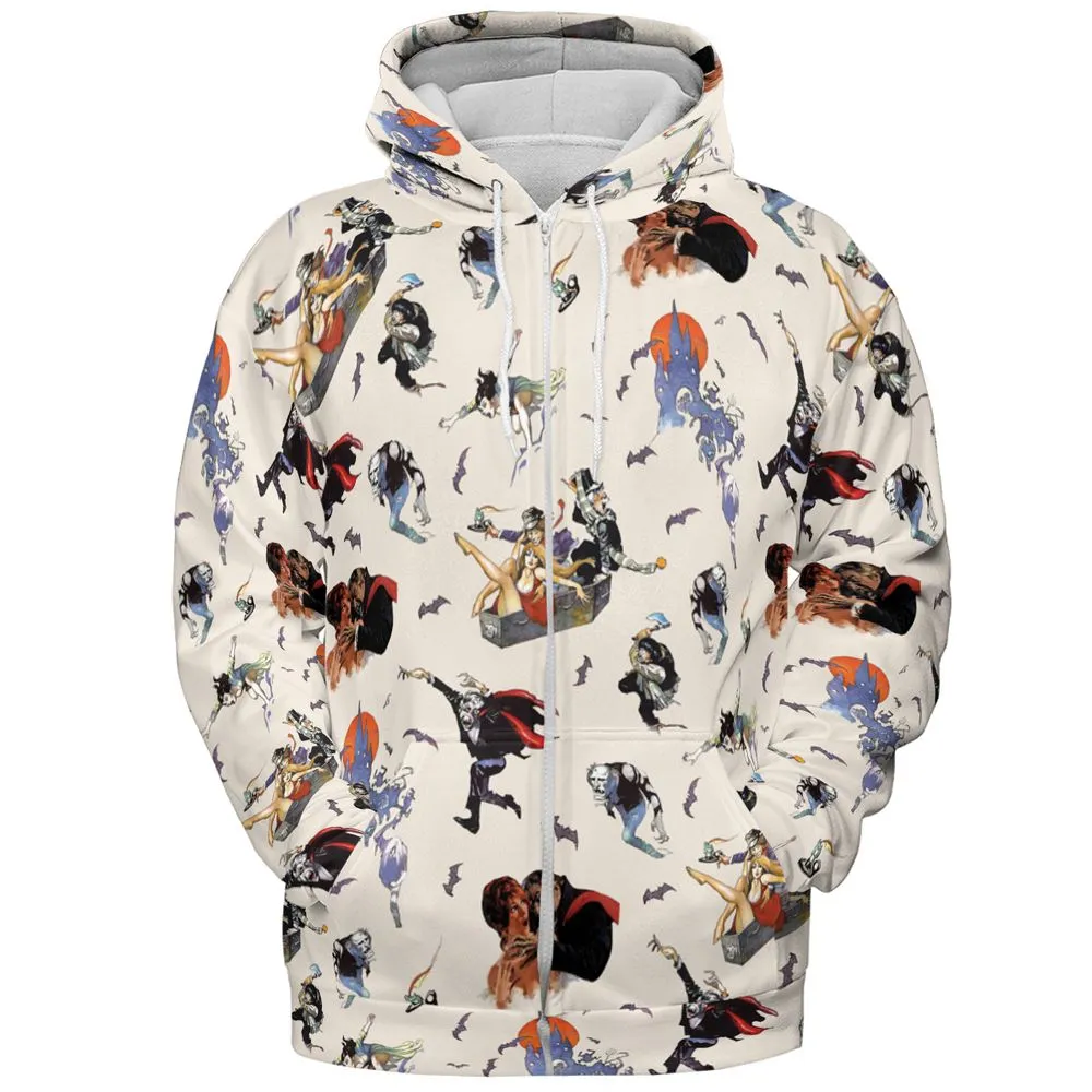 All-over Print Hoodie - 3BDU1D89 -  - 3