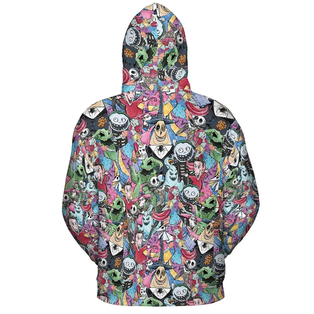 All-over Print Hoodie - 6YV2Z6NP -  - 4