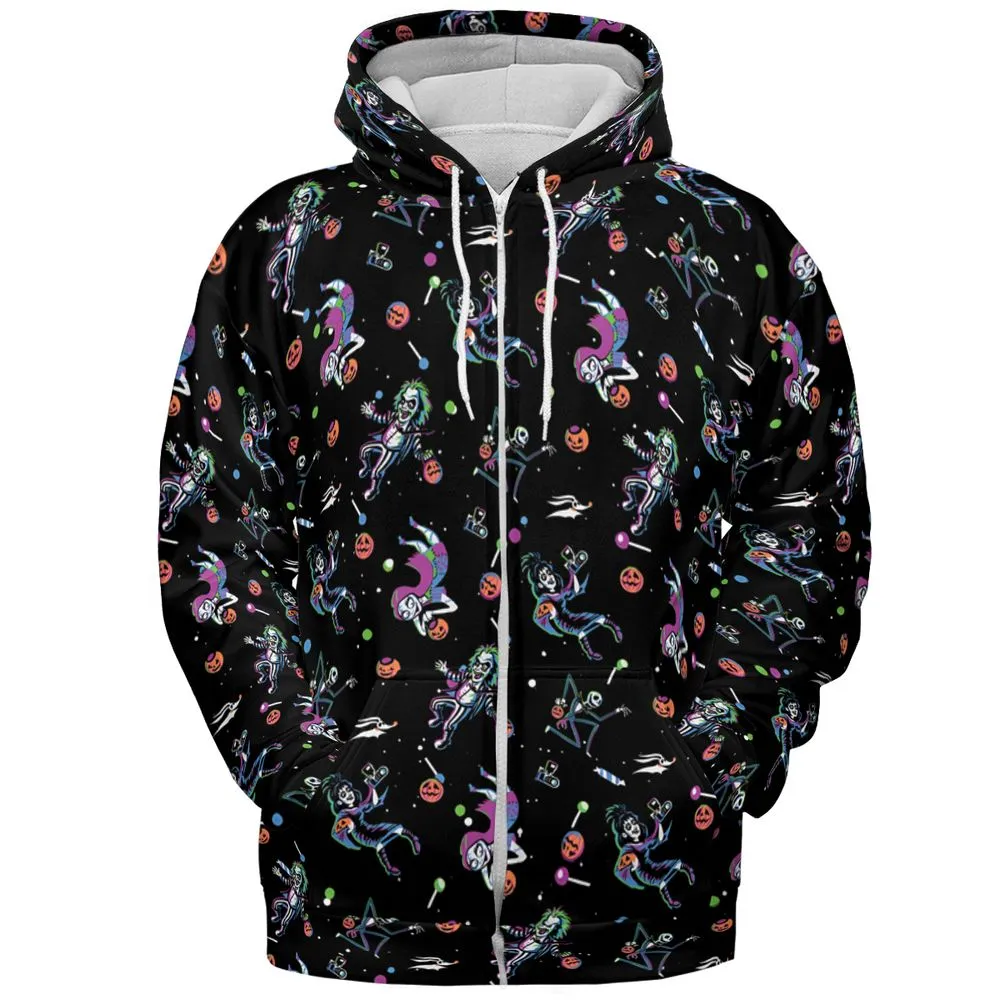 All-over Print Hoodie - E2LE9JT8 -  - 3