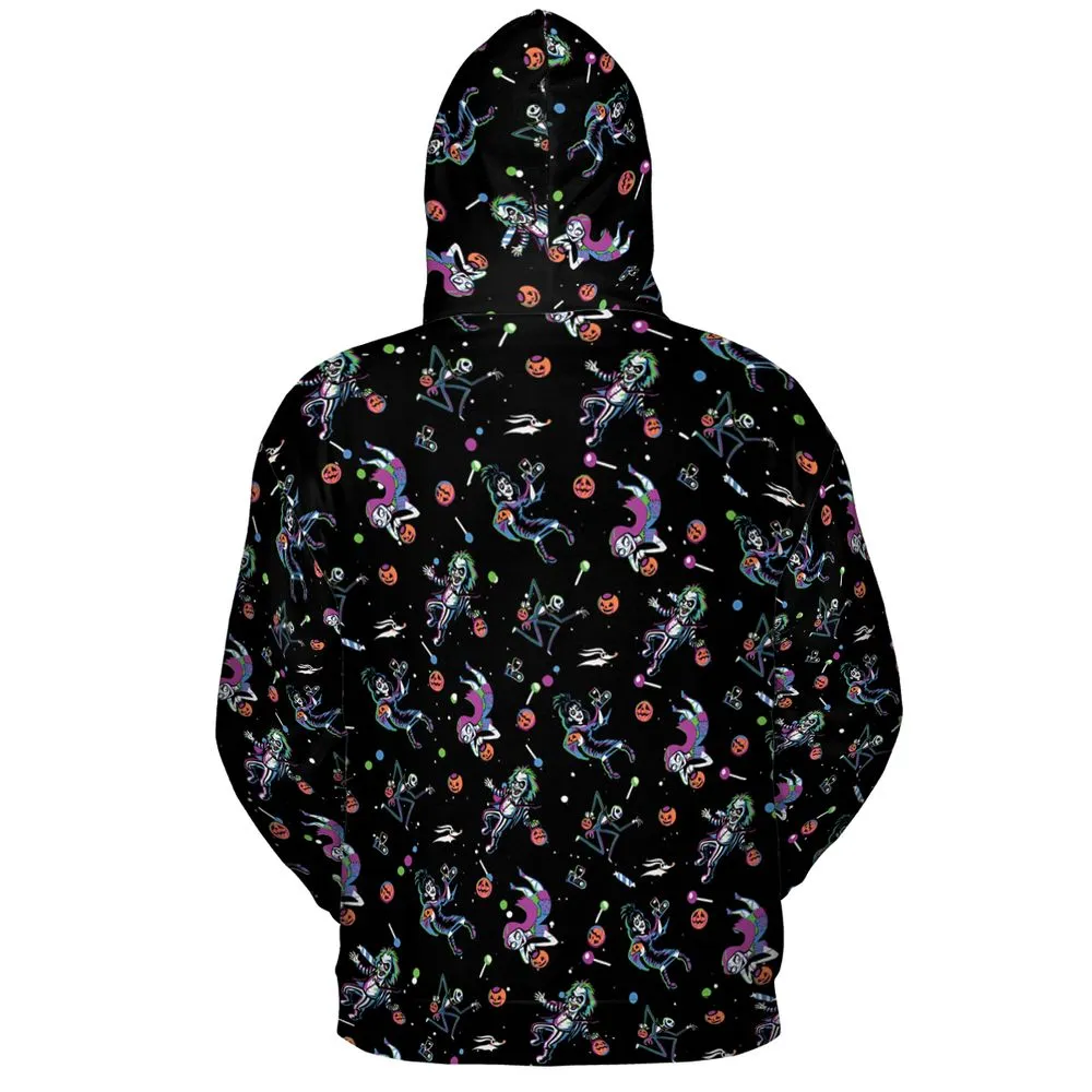 All-over Print Hoodie - E2LE9JT8 -  - 4
