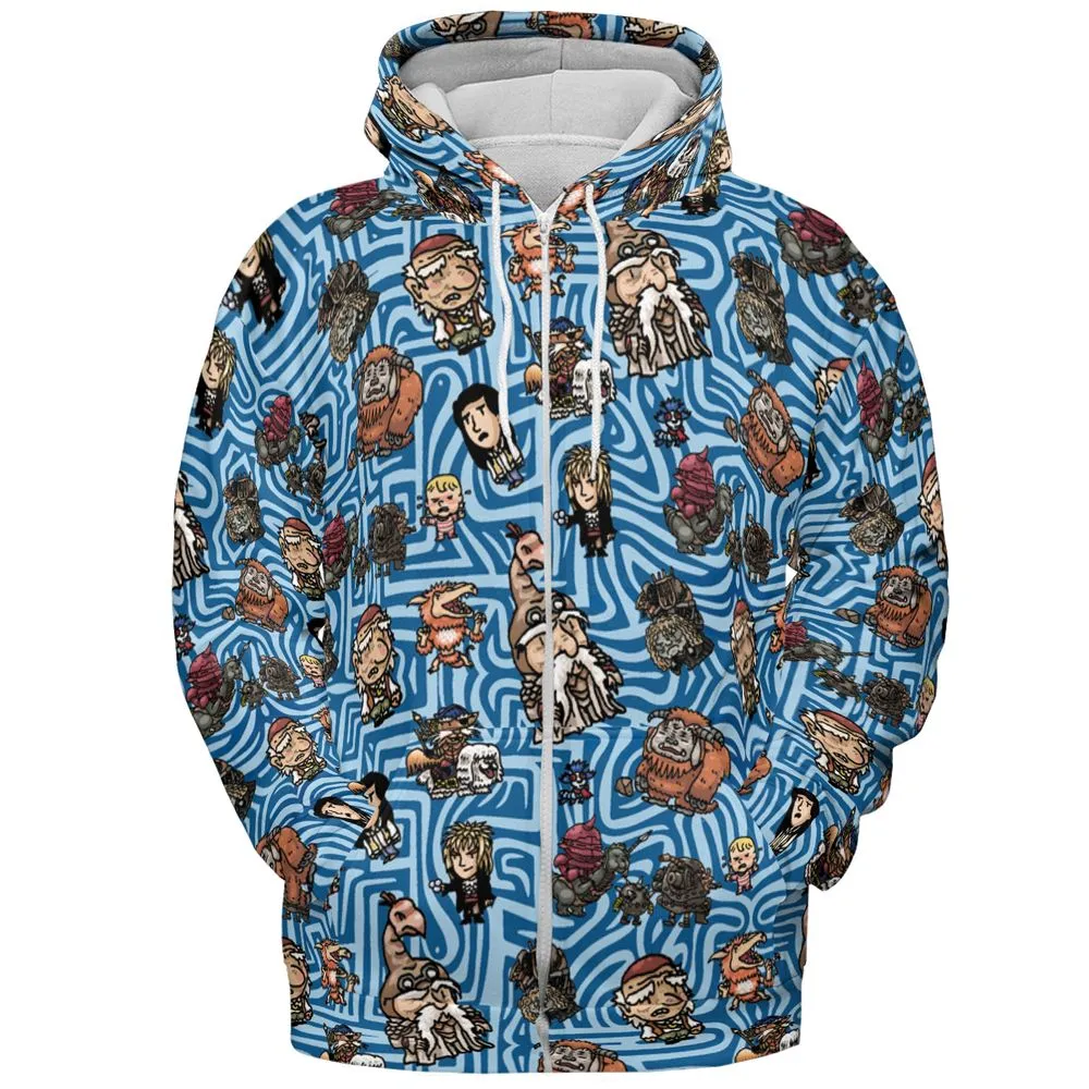 All-over Print Hoodie - R8HPBJRN -  - 3