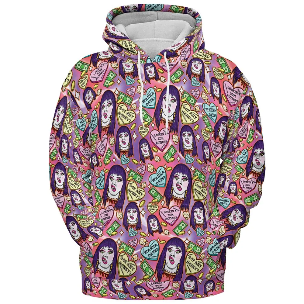 All-over Print Hoodie - W9KCD3PY -  - 2