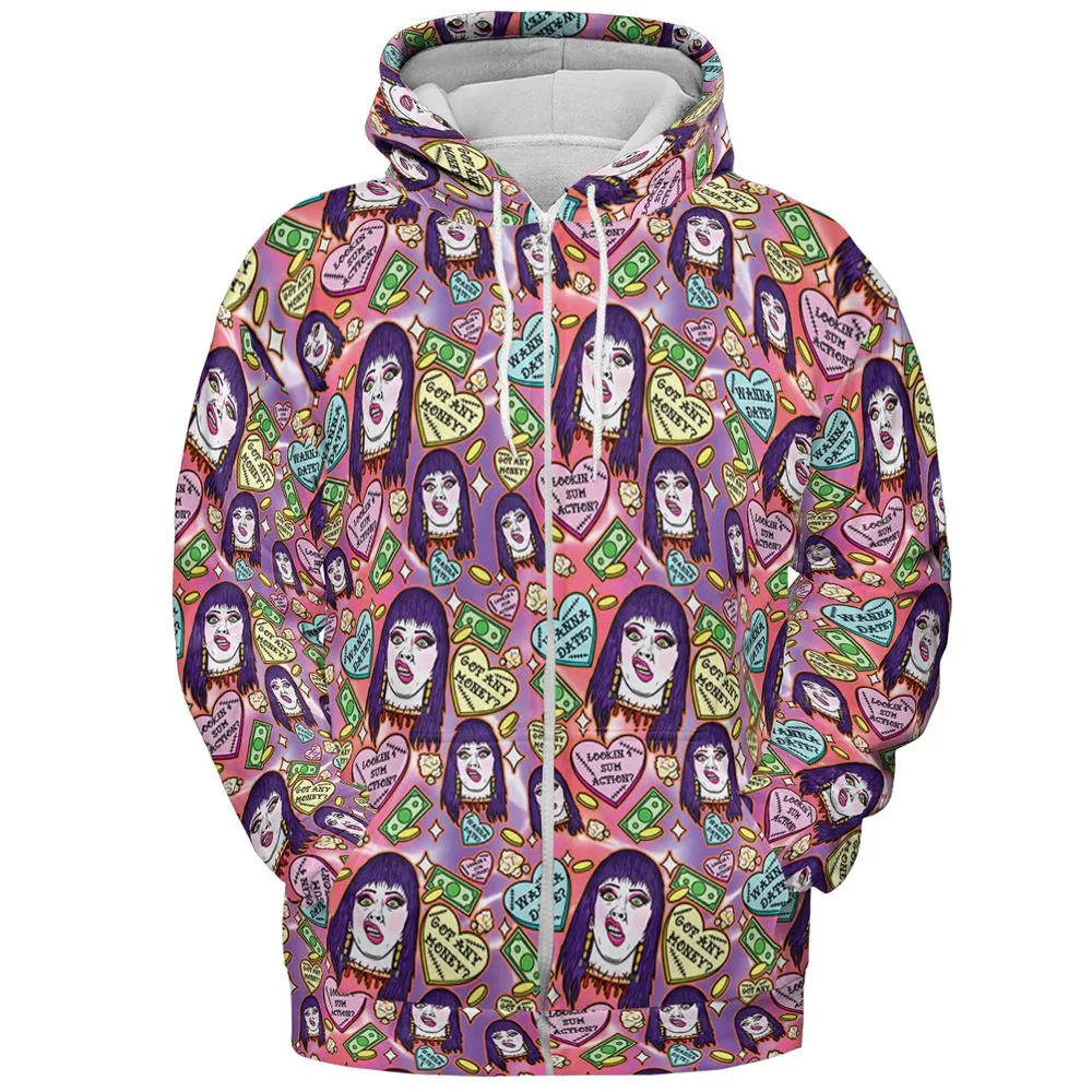 All-over Print Hoodie - W9KCD3PY -  - 3