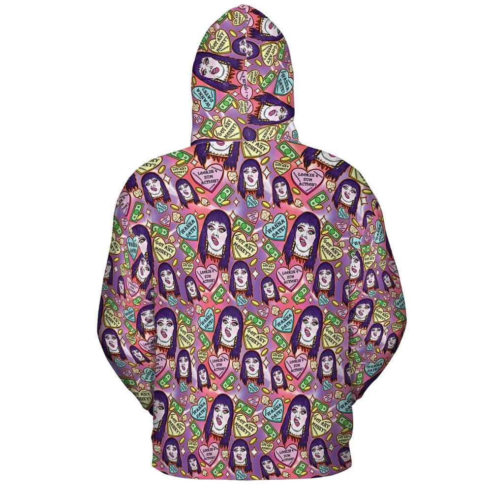 All-over Print Hoodie - W9KCD3PY -  - 4