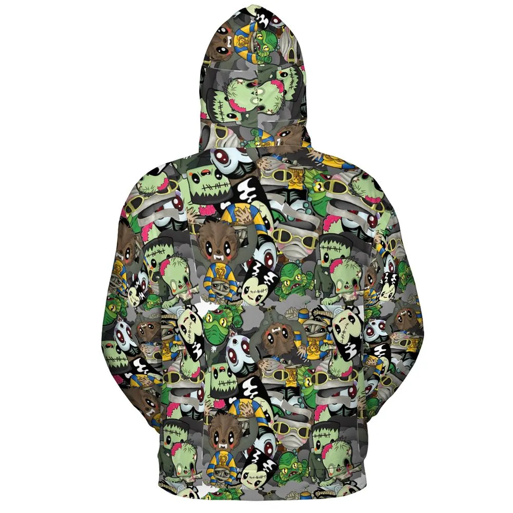 All-over Print Hoodie - 6NDZPJC8 -  - 4