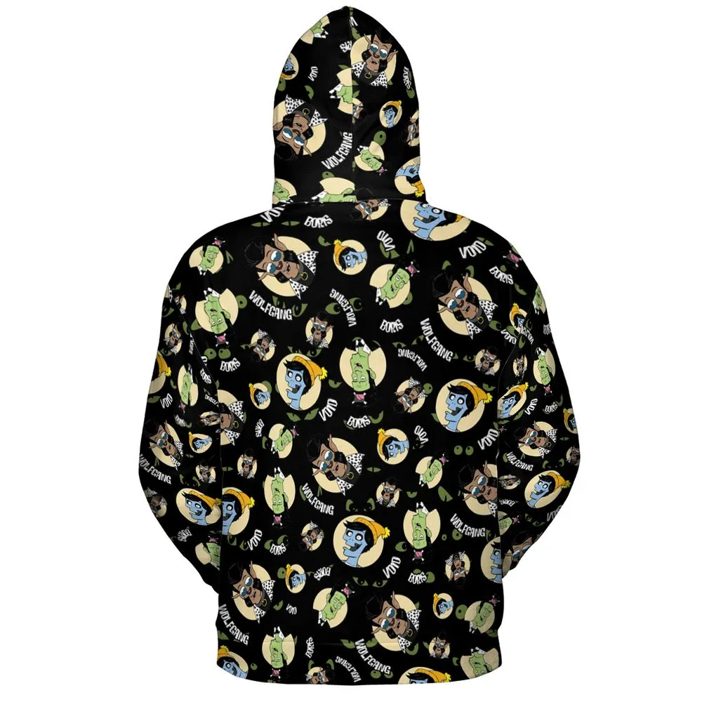All-over Print Hoodie - Y3DR9HLU -  - 4