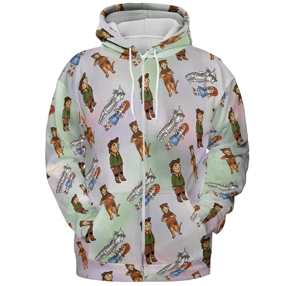 Wizard of Uhhh All-over Print Hoodie - 3