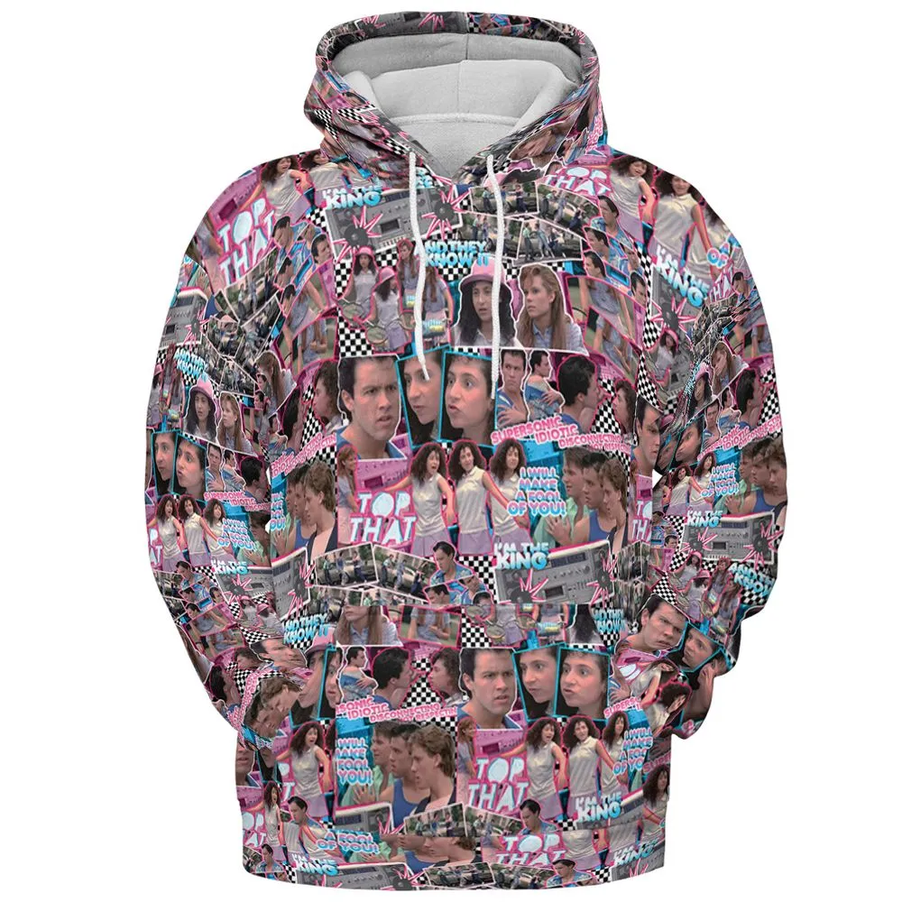 All-over Print Hoodie - LMP4S5VH -  - 2