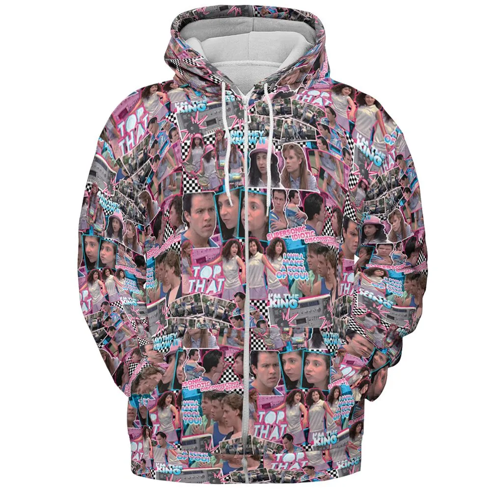 All-over Print Hoodie - LMP4S5VH -  - 3