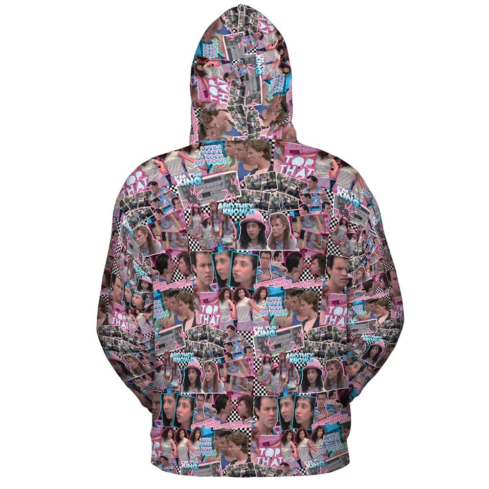 All-over Print Hoodie - LMP4S5VH -  - 4