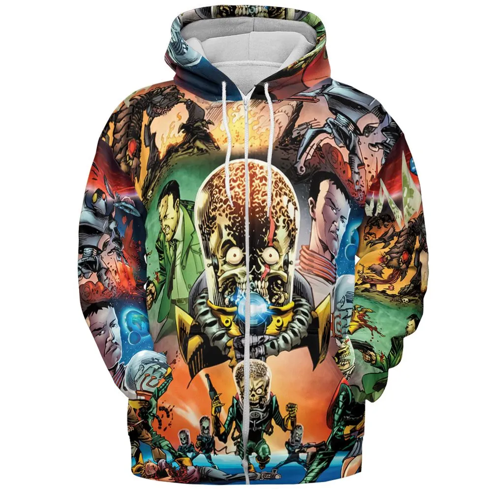 All-over Print Hoodie - ZBH7ATKN -  - 3