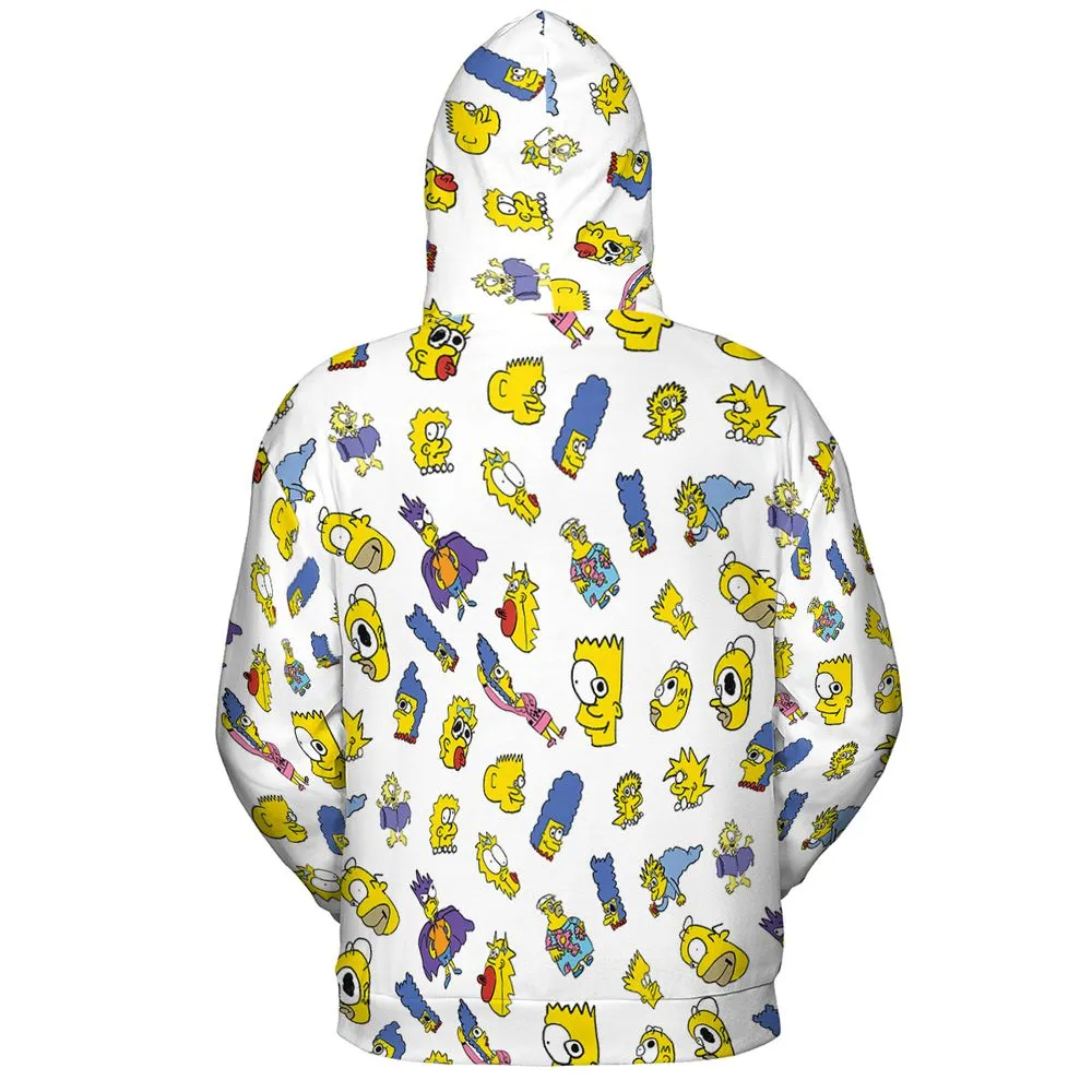 All-over Print Hoodie - D57SL6KX -  - 4