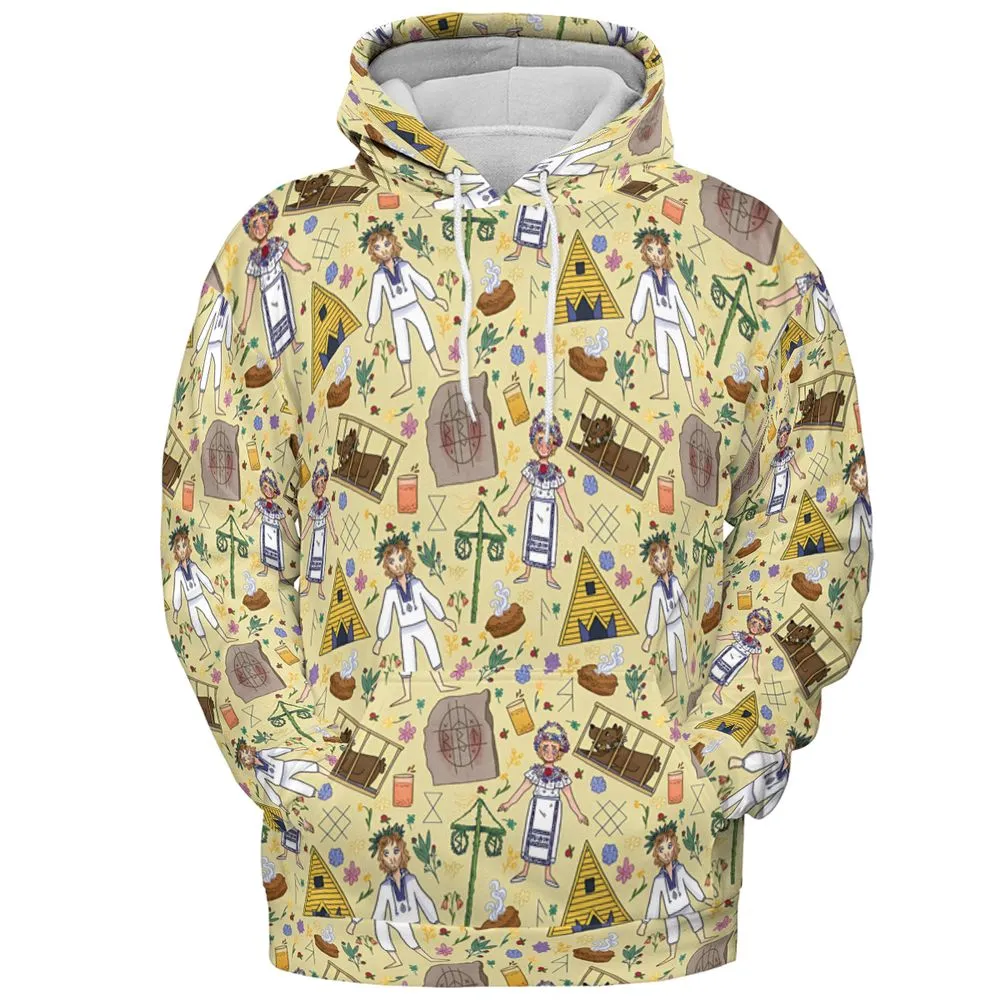 All-over Print Hoodie - 57D33ZKS -  - 2