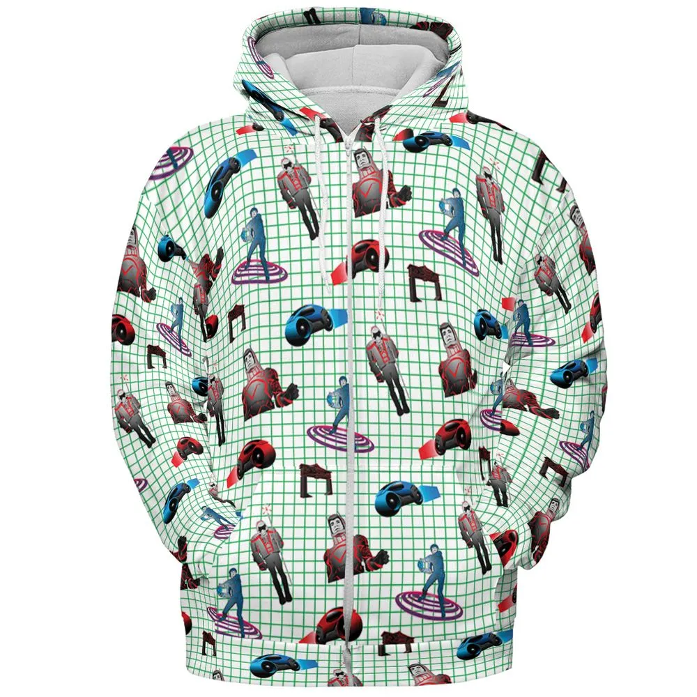 All-over Print Hoodie - DUYJXE5R -  - 3