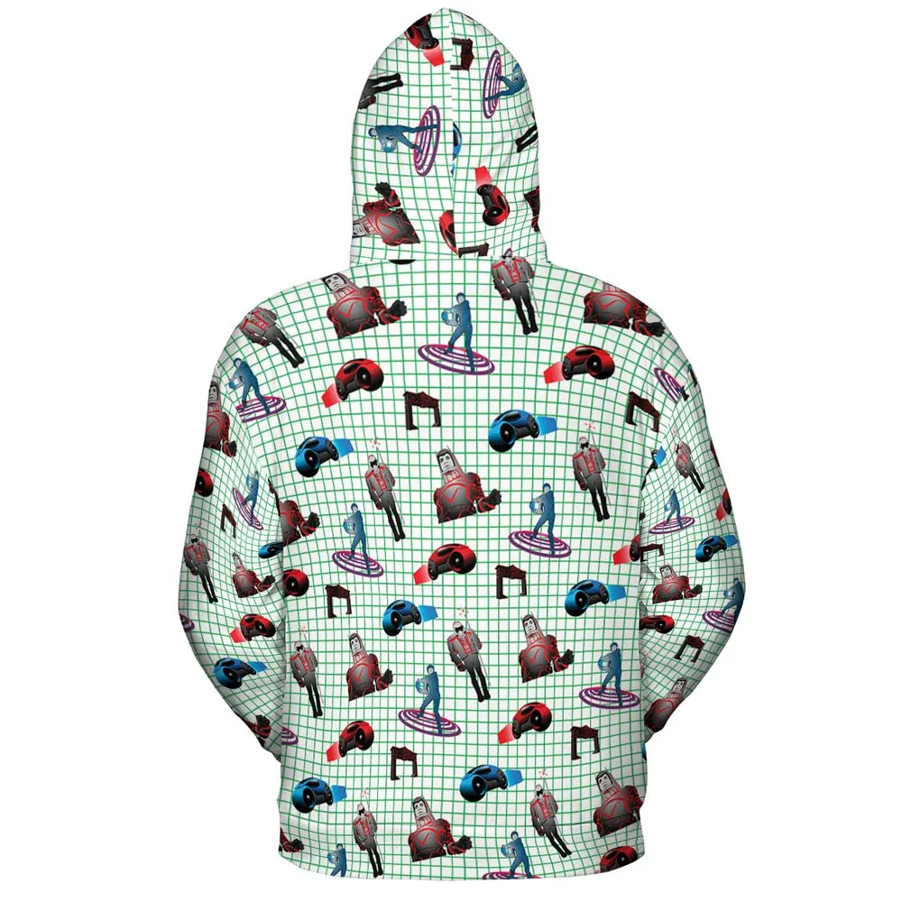 All-over Print Hoodie - DUYJXE5R -  - 4
