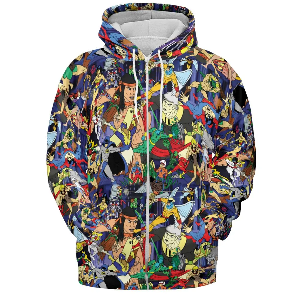 All-over Print Hoodie - 6Y285SDN -  - 3