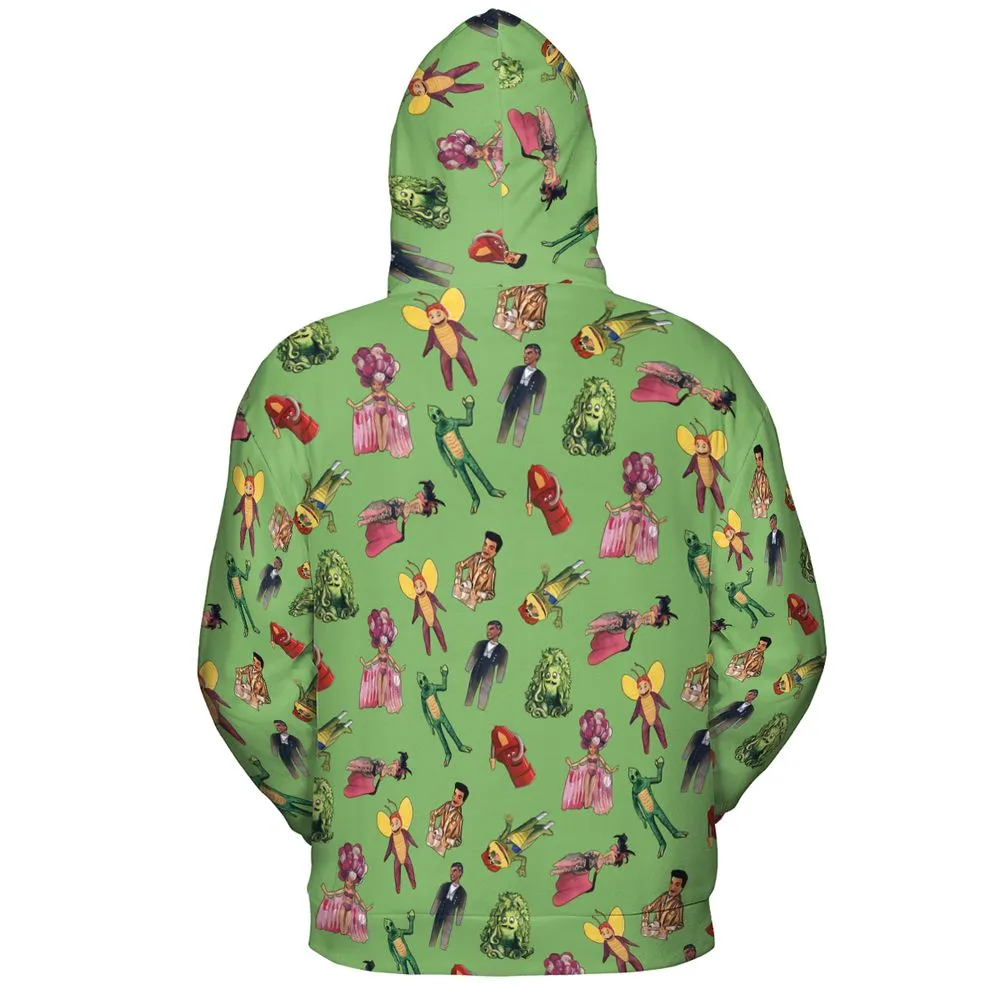 All-over Print Hoodie - WHGFJBJD -  - 4